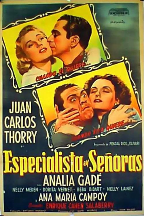 Movie poster for Especialista en señoras (1951)
