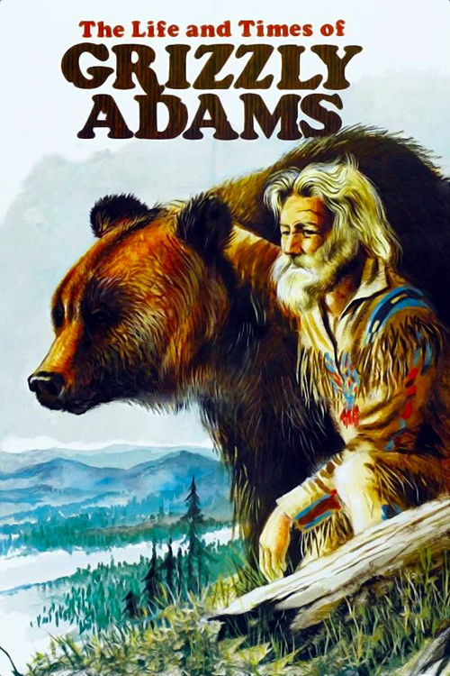 Movie poster for The Life and Times of Grizzly Adams (1974)