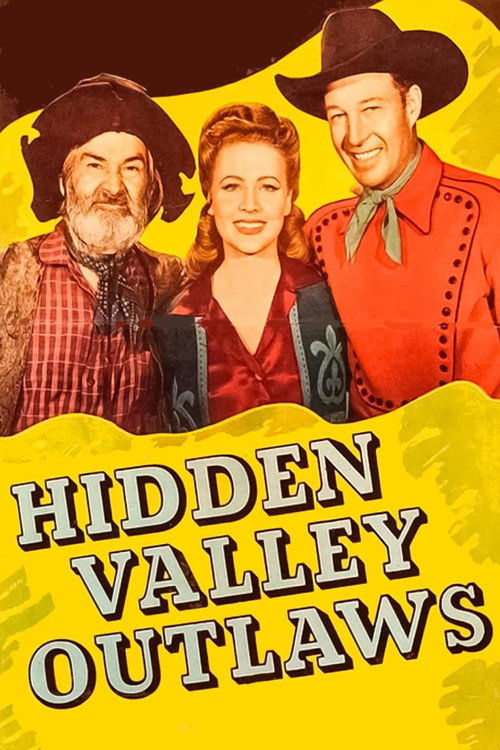 Movie poster for Hidden Valley Outlaws (1944)