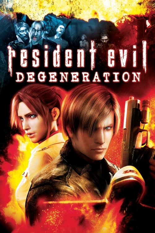 Movie poster for Resident Evil: Degeneration (2008)