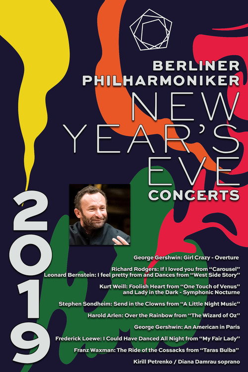 Movie poster for The Berliner Philharmoniker’s New Year’s Eve Concert (2019)