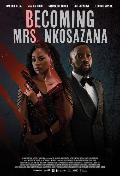 Movie poster for Becoming Mrs. Nkosazana