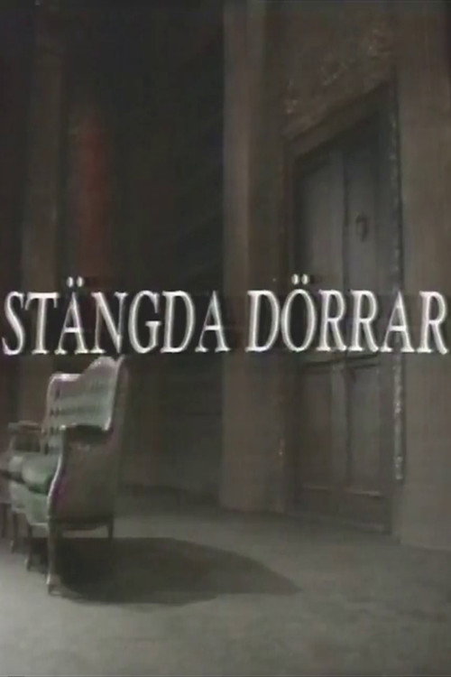 Movie poster for Stängda dörrar (1981)