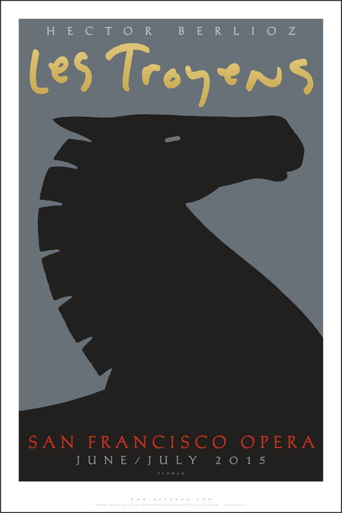 Movie poster for Les Troyens - San Francisco Opera (2015)