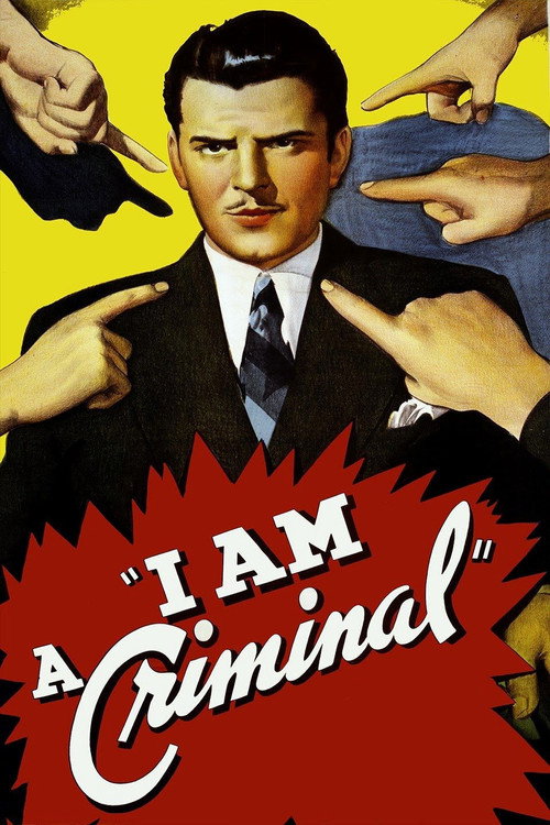 Movie poster for I Am a Criminal (1938)
