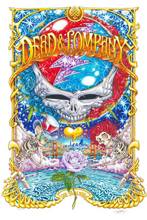 Movie poster for Dead & Company: 2023-07-14 Oracle Park, San Francisco, CA, USA (2023)