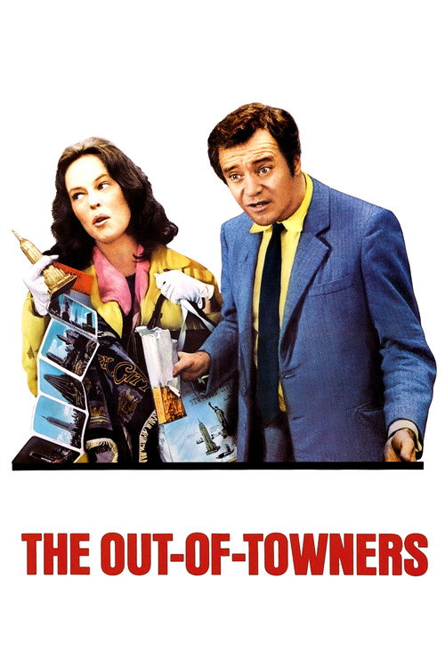 Movie poster for The Out-of-Towners (1970)