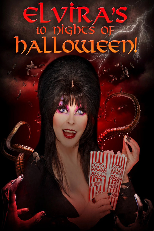 Elvira's 10 Nights of Halloween poster