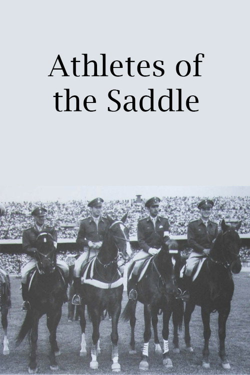 Movie poster for Athletes of the Saddle (1952)