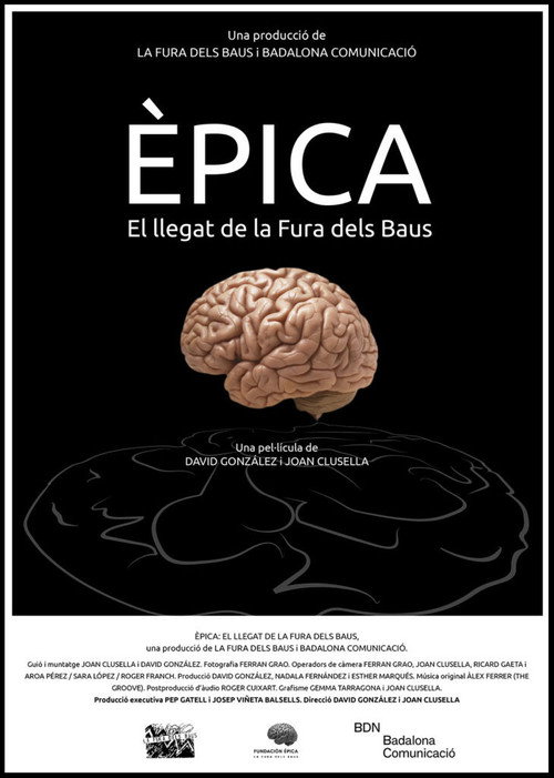 Movie poster for Èpica. El Llegat de La Fura dels Baus (2020)