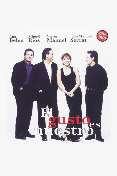Movie poster for El gusto es nuestro (1996)
