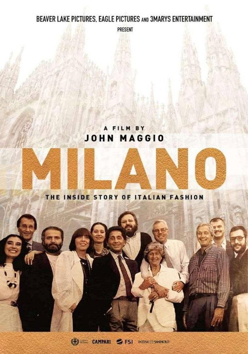 Movie poster for Milano: The Inside Story of Italian Fashion (2024)