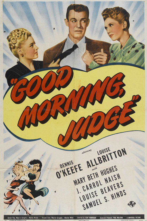 Movie poster for Good Morning, Judge (1943)