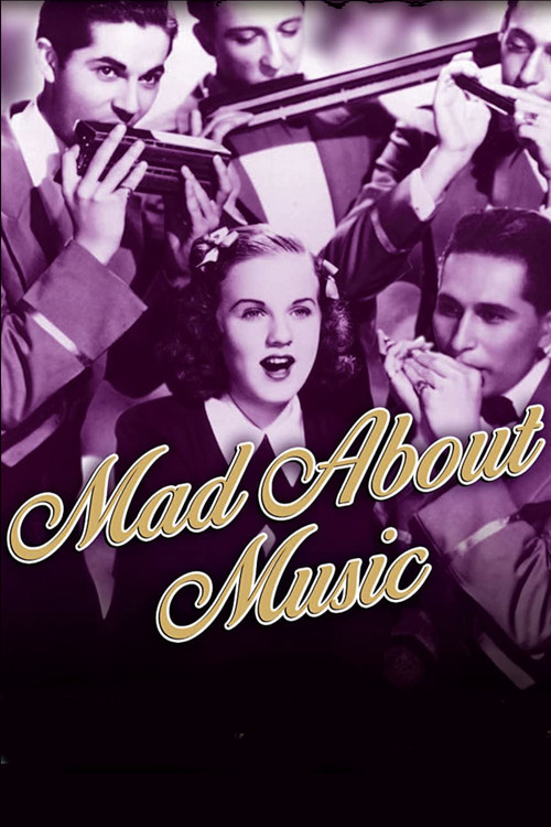 Movie poster for Mad About Music (1938)