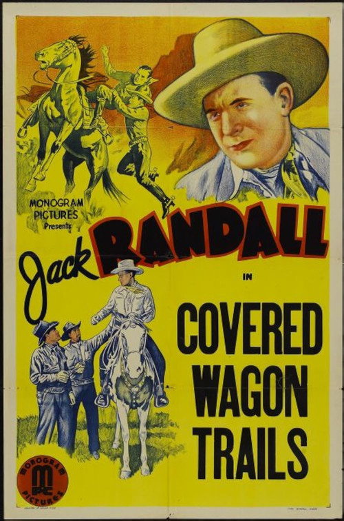 Movie poster for Covered Wagon Trails (1940)