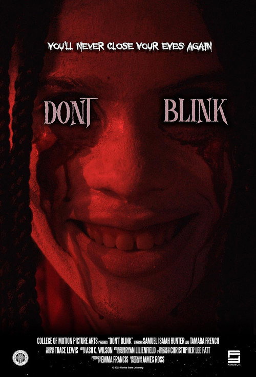 Movie poster for Don't Blink (2023)