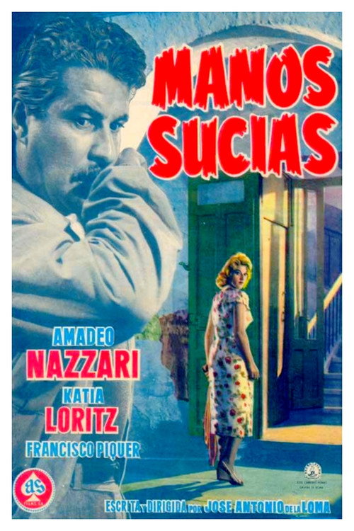 Movie poster for Manos sucias (1957)