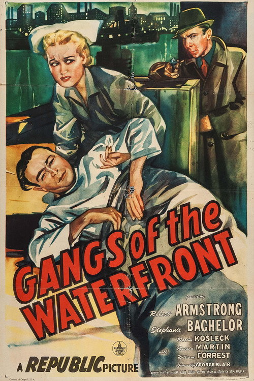 Movie poster for Gangs of the Waterfront (1945)