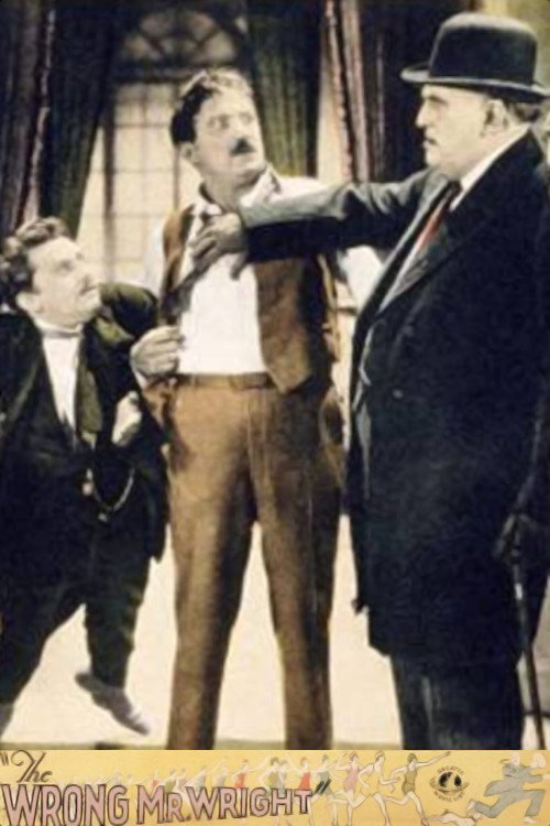Movie poster for The Wrong Mr. Wright (1927)