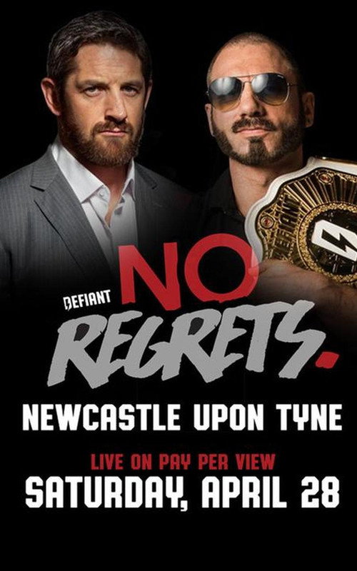 Movie poster for Defiant Wrestling: No Regrets 2018 (2018)