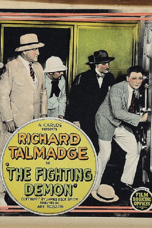 Movie poster for The Fighting Demon (1925)