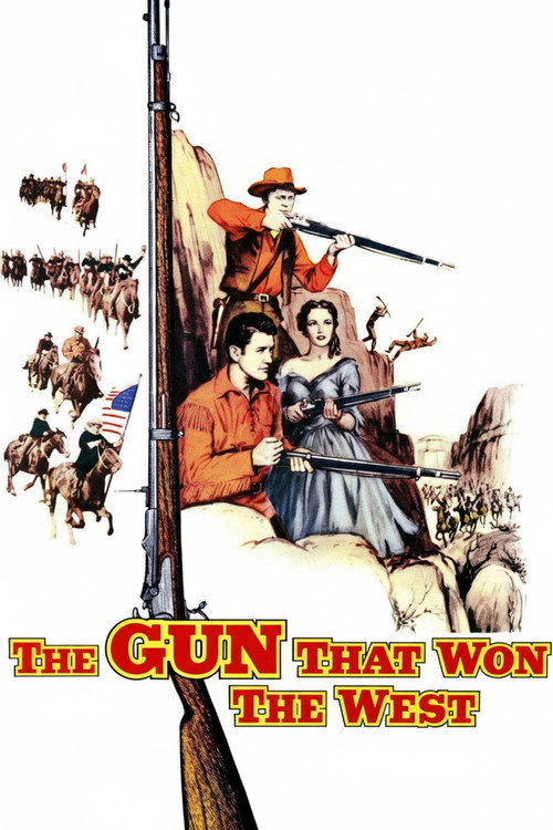 Movie poster for The Gun That Won the West (1955)