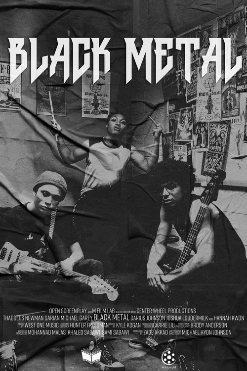 Movie poster for Black Metal (2023)
