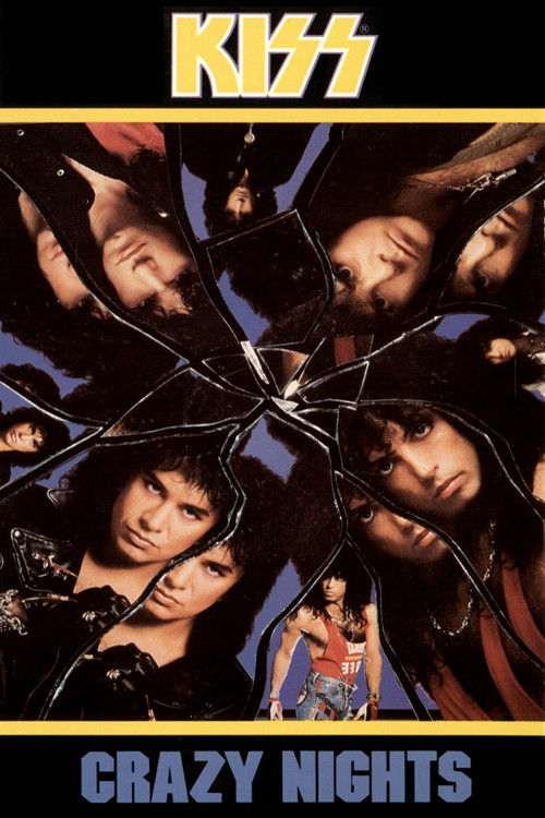 Movie poster for KISS: Crazy Nights (1988)