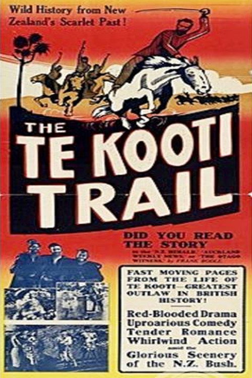 Movie poster for The Te Kooti Trail (1927)