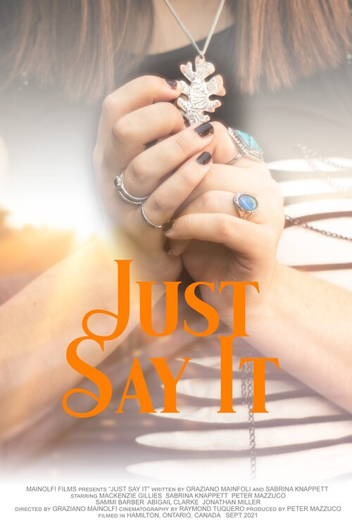 Movie poster for Just Say It