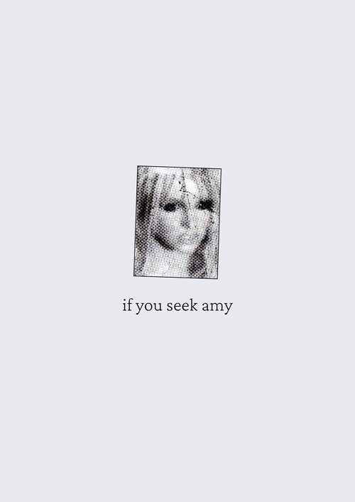 Movie poster for if you seek amy (2025)