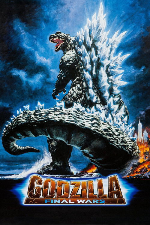 Movie poster for Godzilla: Final Wars (2004)