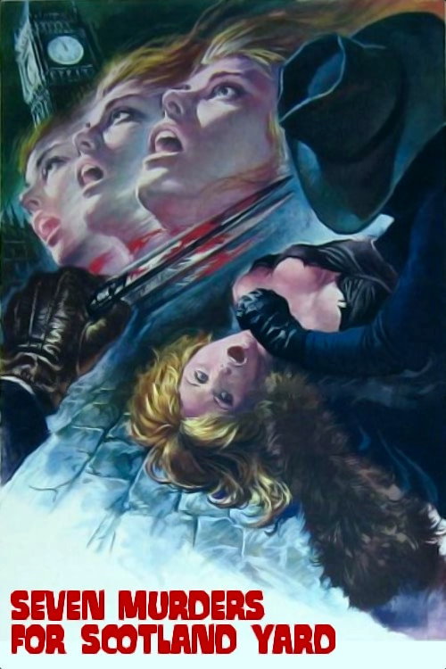 Movie poster for Seven Murders for Scotland Yard (1972)