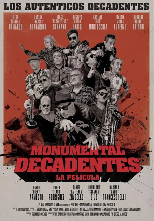 Movie poster for Monumental Decadentes – La Película (2024)