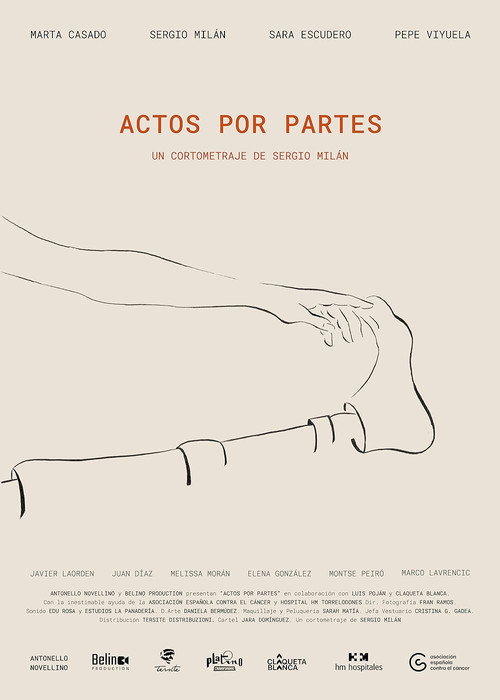 Movie poster for Actos por partes (2023)
