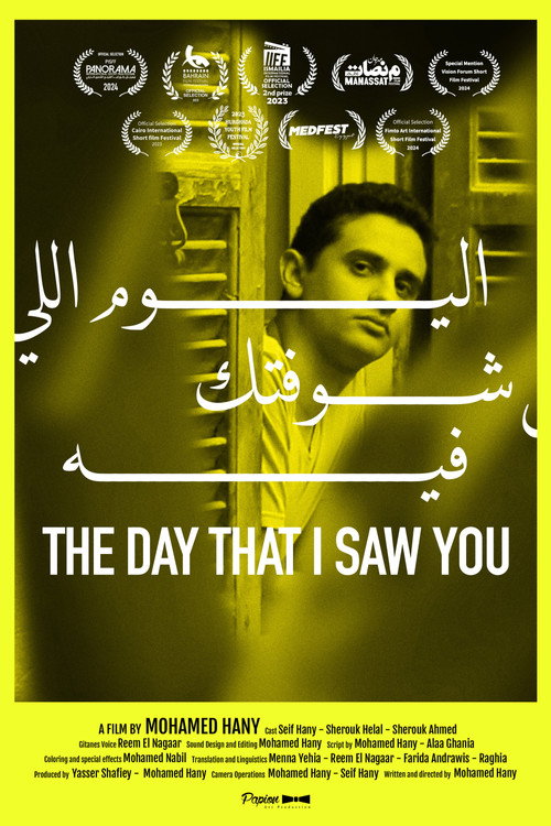Movie poster for The Day That I Saw You (2023)