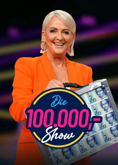 Series poster for Die 100.000 Mark Show (2022)