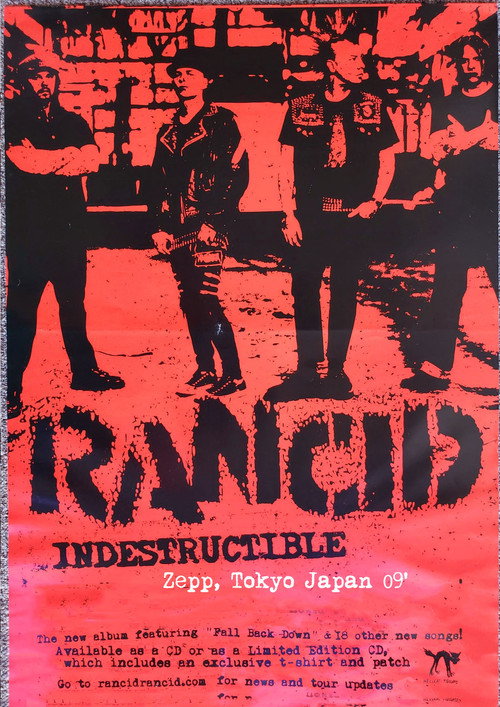 Movie poster for Rancid: Zepp Tokyo Japan (2009)