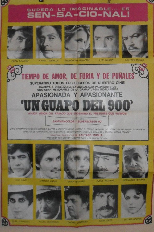 Movie poster for Un guapo del 900 (1971)