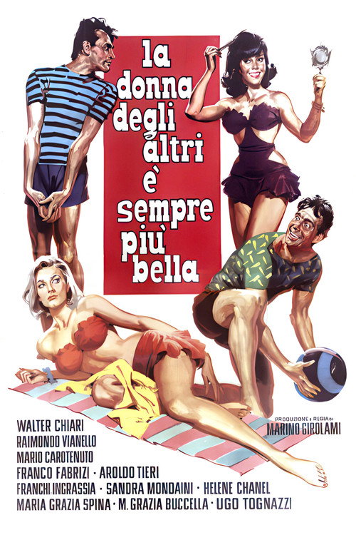Movie poster for La donna degli altri è sempre più bella (1963)