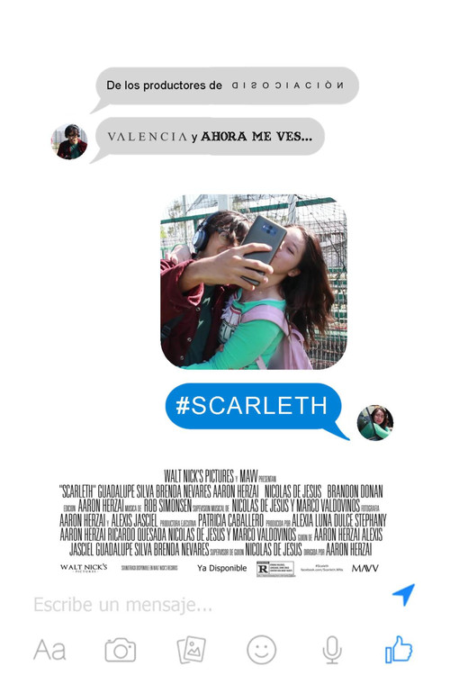 Movie poster for #Scarleth (2020)
