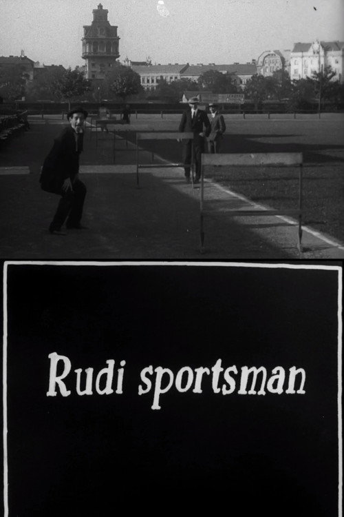 Movie poster for Athlete Rudi (1911)