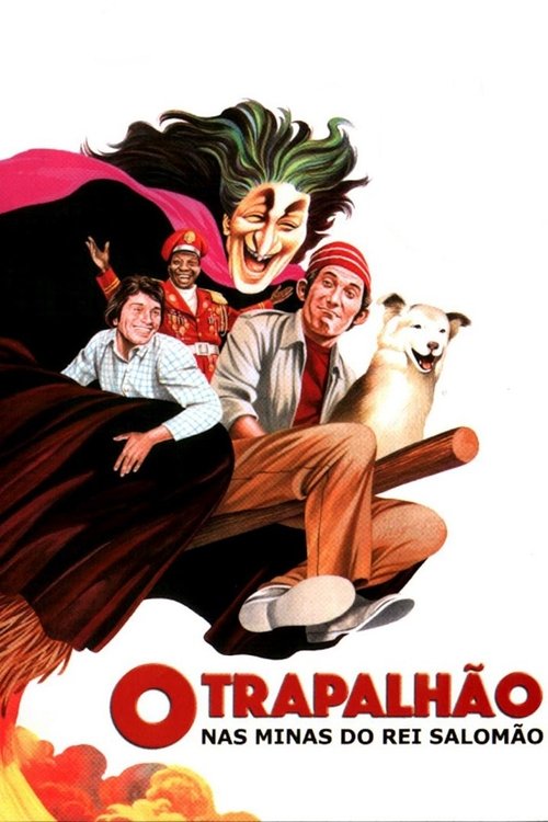 Movie poster for O Trapalhão nas Minas do Rei Salomão (1977)