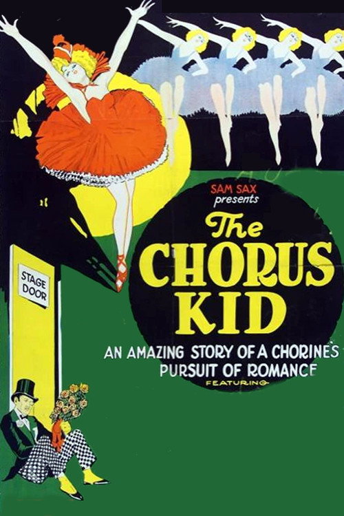 Movie poster for The Chorus Kid (1928)