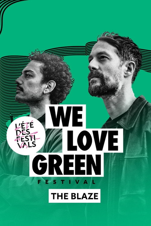 Movie poster for The Blaze en concert à We Love Green 2023 (2024)