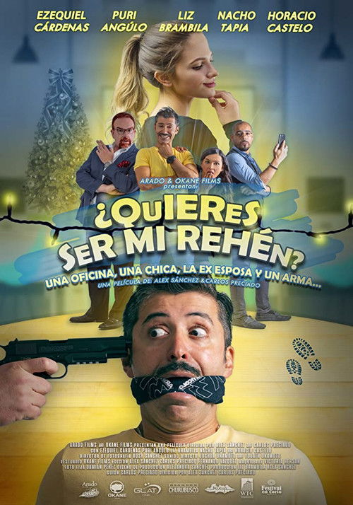Movie poster for ¿Quieres ser mi rehén? (2019)