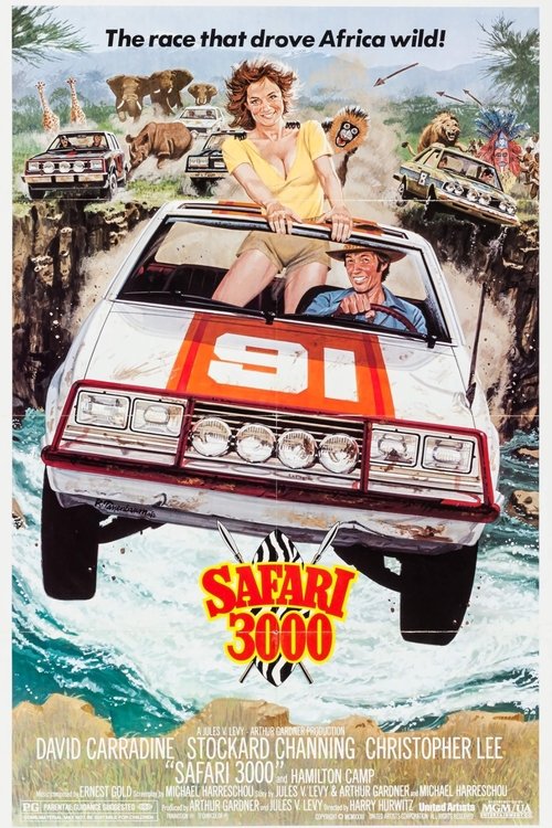 Movie poster for Safari 3000 (1982)