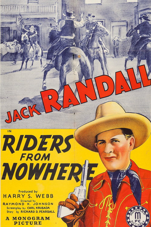 Movie poster for Riders from Nowhere (1940)