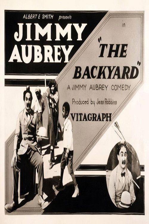 Movie poster for The Backyard (1920)