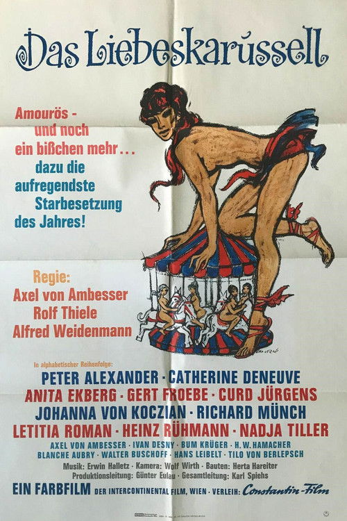 Movie poster for Das Liebeskarussell (1965)